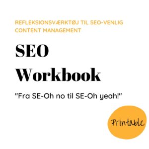 SEO workbook printable